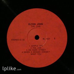 Виниловая пластинка Elton John - The One