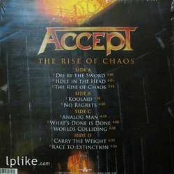 Виниловая пластинка Accept - The Rise Of Chaos
