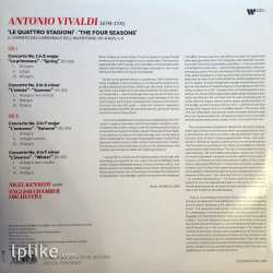 Виниловая пластинка Antonio Vivaldi - Nigel Kennedy, English Chamber Orchestra – The Four Seasons (Le Quattro Stagioni · Die Vier Jahreszeiten · Les Quatre Saisons)