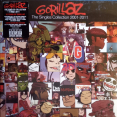 Виниловая пластинка Gorillaz - The Singles Collection 2001-2011