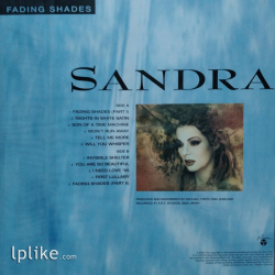 Виниловая пластинка Sandra - Fading Shades