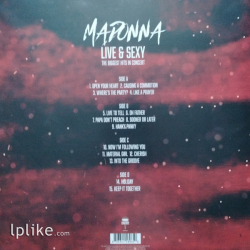 Виниловая пластинка Madonna - Live & Sexy