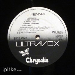 Виниловая пластинка Ultravox - Vienna